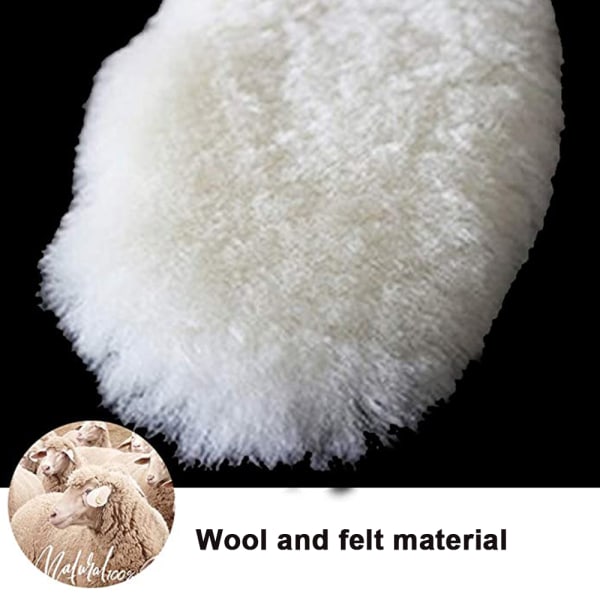 Fårskinnsinsula för stövlar - Varm tjock fluffig lammull