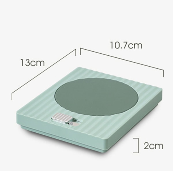 Mug Warmer 2 Temperature 2 Modes Adjustable Constant Temperature USB Beverage Warmer For Egg Cake Wet Towels 220V Green