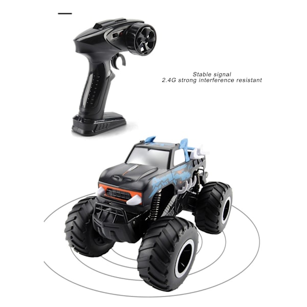 Maastoajoneuvo Kauko-ohjattava auto 1:16 2.4G Langaton Suuri pyörä Amfibio Kiipeilylelu