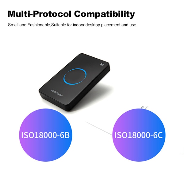 915Mhz RF UHFRFID Smart Kontaktlös LäsareSkrivare Smart USB-gränssnitt Identifikationskortläsare