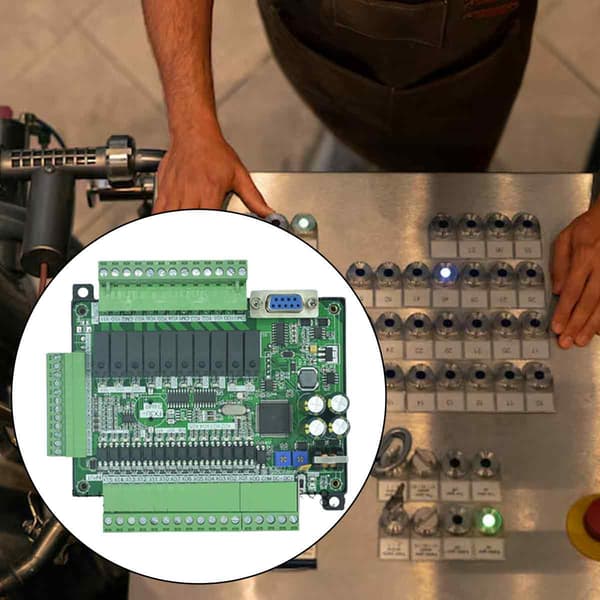 PLC industriel kontroltavle FX3U-24MR høj hastighed med analog stm32 programmerbar controller FX3U-24MT FX3U-24MR