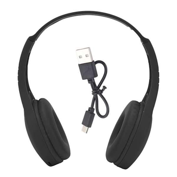 G58 Hovedmonteret Bluetooth-headset Bluetooth 5.0 Stereo Bluetooth-headset til sportsbrug (sort)