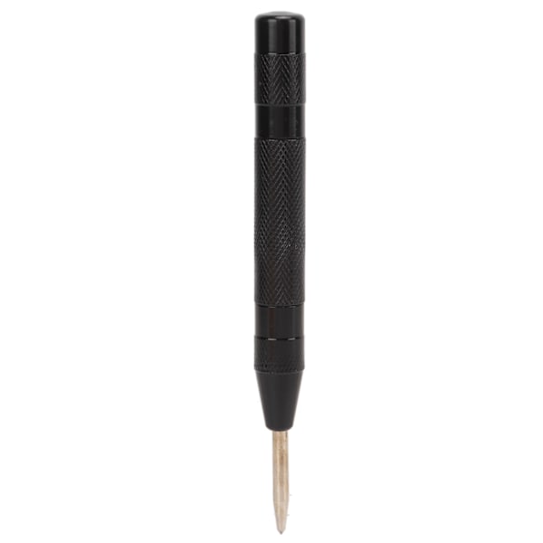 Center Punch Høj Hårdhed Stål Struktur Justerbar Spænding Automatisk Center Punch Positioner Vinduesbryder Sort