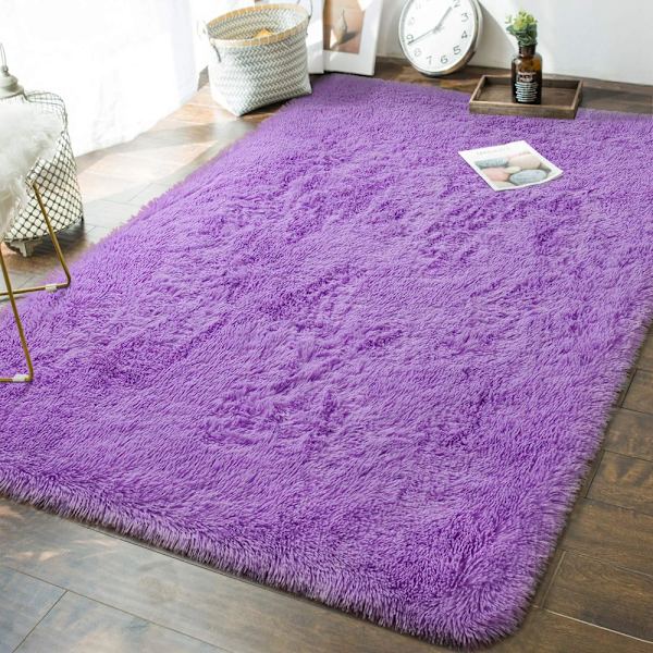Mattor vardagsrum och sovrum lurvig matta 40*60 cm