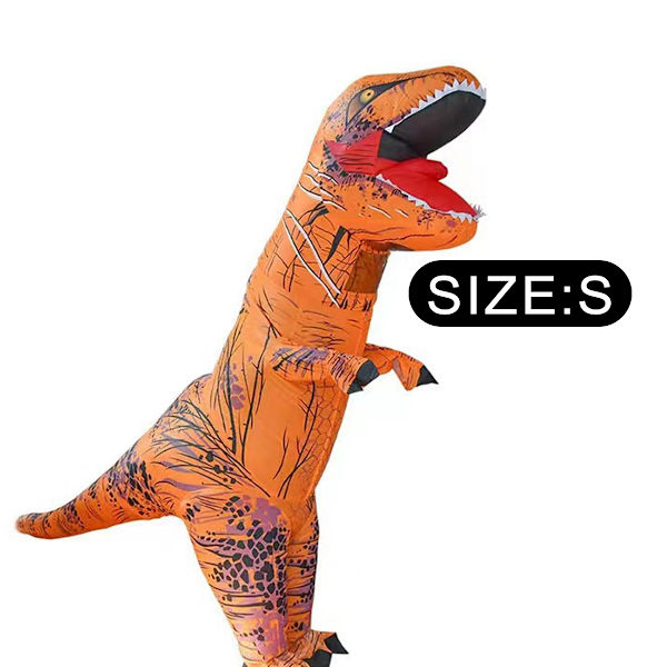 Tyrannosaurus oppustelig kostume Halloween udklædning rollespil realistisk muskel dinosaur oppustelig kostume
