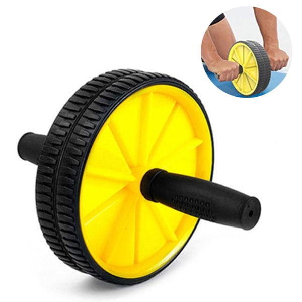 Smart Double Wheel Fitness AB Roller for kvinner Hjemmetrening
