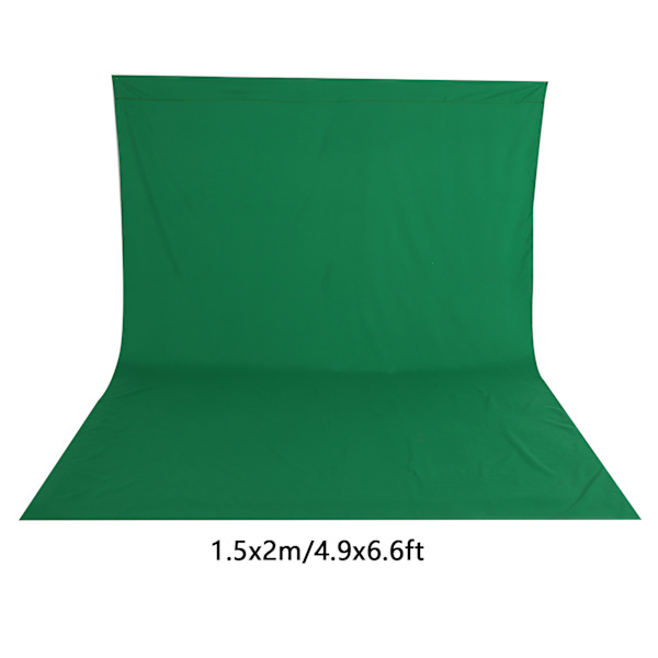 1,5x2m Non Woven -kangas vihreä tausta Studio Valokuvaus Tausta Lisävaruste