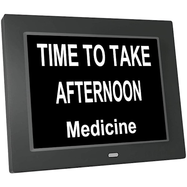 Digitala klockor för seniorer, synskadade - Stor display, medicinpåminnelse, automatisk dimning, batteribackup, stilren dekorativ design