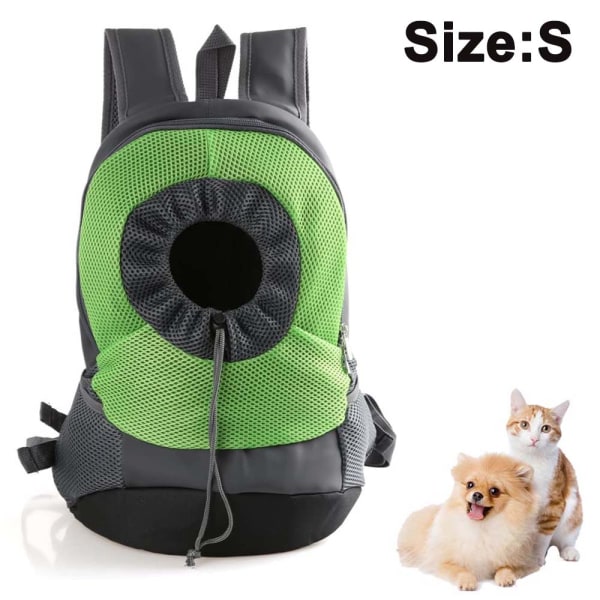 Komfortabel bærerygsæk, Puppy Pet Front Pack med