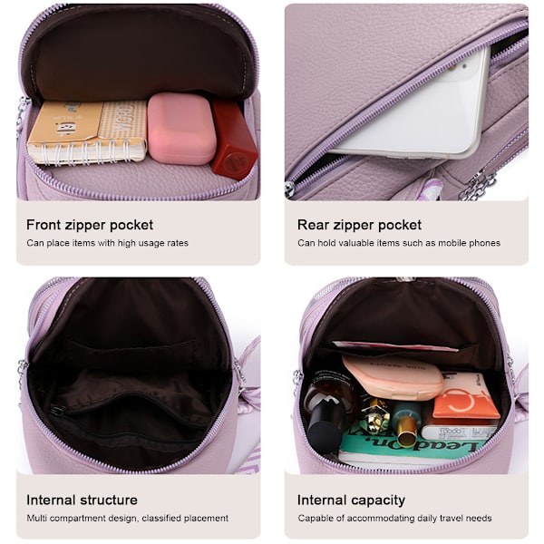 Rintapussi, crossbody-laukku pyöräilyyn ja matkustamiseen naisille ja miehille