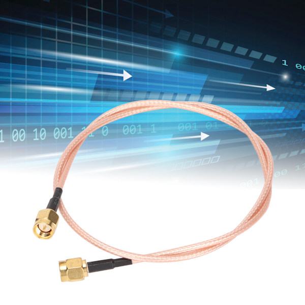 SMA-urosliitin SMA-urosliittimeen jatkokaapeli RG316 RF-liitinpistokkeen liitin Pigtail-jatkokaapeli
