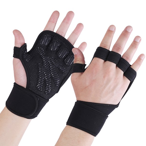 Fitness handsker til mænd og kvinder håndled bandage træningshandsker