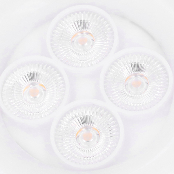E27 LED-loftslampe 38W Garage-lampe RGB Energibesparende 3-tilstands soveværelseslampe 165V-265V