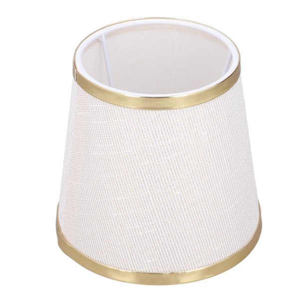 3 stk. E14 lampeskærm tøndeform bordlampe skærm Meson installation stof soveværelse loftlampe skærm