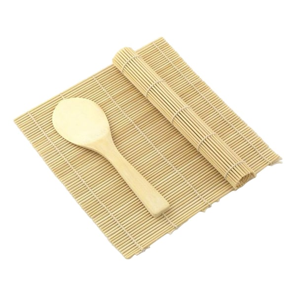 Sushi Roll Bambusmåtte, sæt med 2