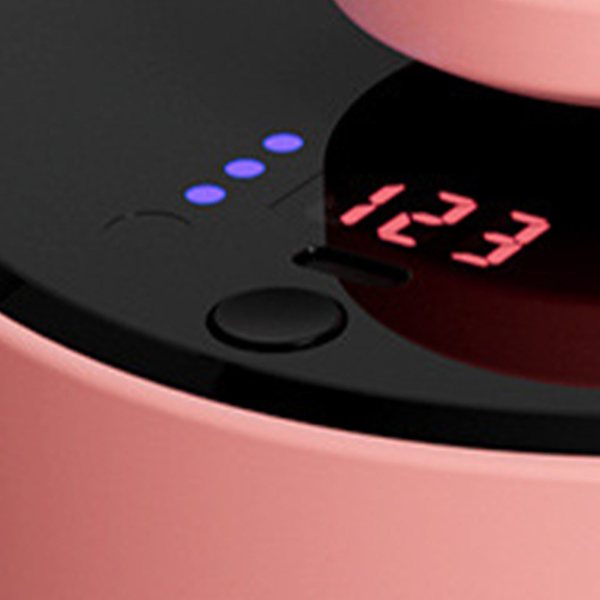 Hopprep Hoppmaskin Automatisk Stabil Batteridriven Fjärrkontroll Elektrisk Hopprep Maskin för Familj Kontor Utomhus Rosa 10 Lägen med Räknare