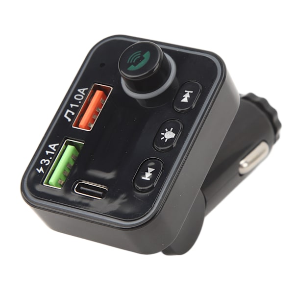 Bluetooth 5.3 Bil Dubbel USB Billaddare AV Navigation Bil MP3 Bil Bluetooth MP3-spelare