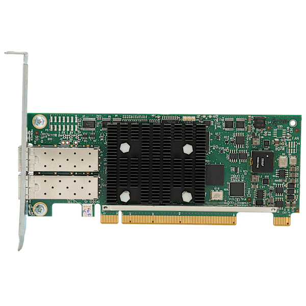 Ethernet-gränssnittskort 2-portars Ethernet Virtual Interface Card SFP+ optisk modul kort PCI Express 10Gb nätverksadapter