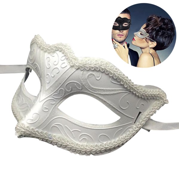 Fashion Lace Couple Masquerade Masks Women Men Mask för