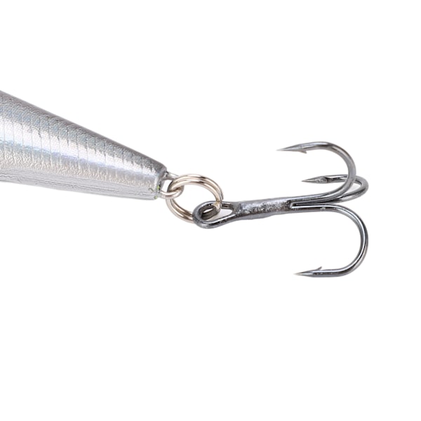 5 stk Minnow fiske lokke flytende kunstig hard agn lang kast agn med stålkule