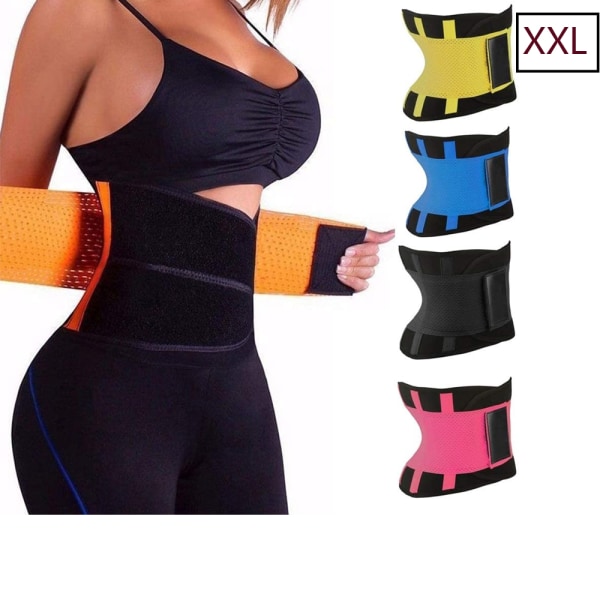 4x Waist Trainer hoikentava vatsavyö Vatsavyö, hikivyö