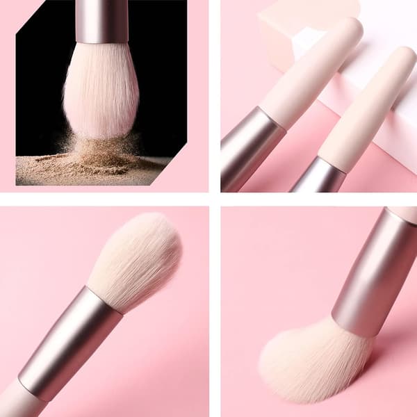 Makeupbørster, 8 stk. Makeupbørste Sæt, Professionel Syntetisk Makeup