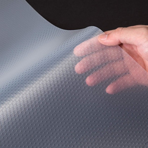 Köksbänkskydd, Premium Non-Adhesive EVA-plast för Kök, Badrum, Skåp, Förvaring, Skrivbord, Hyllmattor