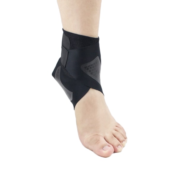 Fotledsstöd med elastiskt omslag förhindrar vristvrickningar, bra för