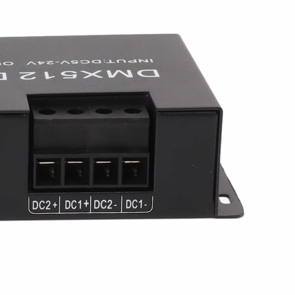 24-kanals DMX-avkodare digital display RGBW DMX512 dimningsdrivrutin LED-styrenhet för scenfält DC5V-24V