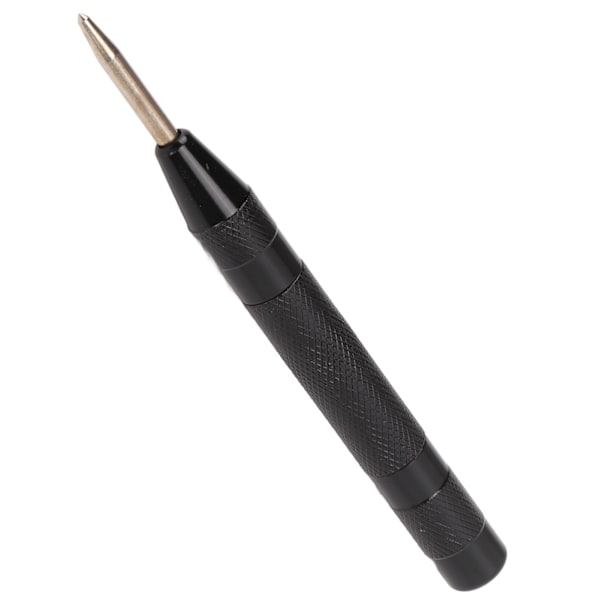 Center Punch Høj Hårdhed Stål Struktur Justerbar Spænding Automatisk Center Punch Positioner Vinduesbryder Sort