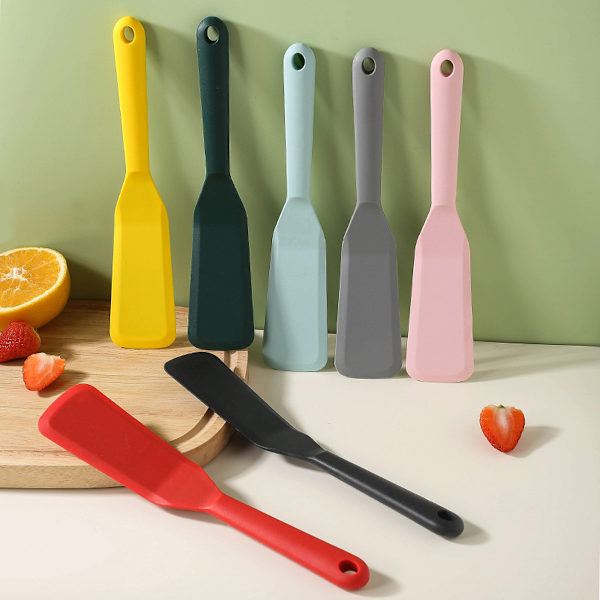 Spatel, rostfritt stål, med slitsar, fasad design