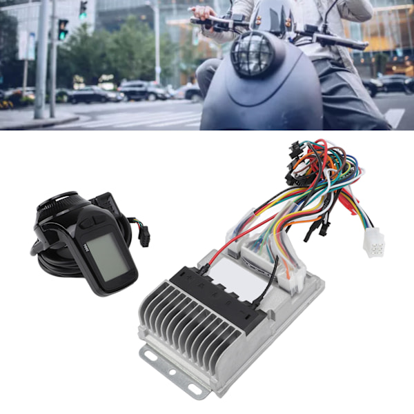 48V 60V 500W Sine Wave Brushless Controller Kit 3 Modes Scooter Brushless Controller with LCD Display