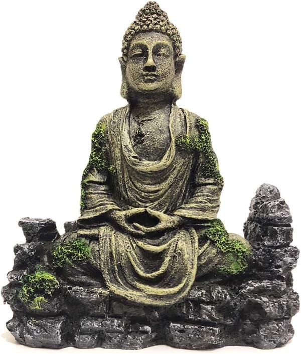Buddha-statue til akvarium - Akvariedekorasjon