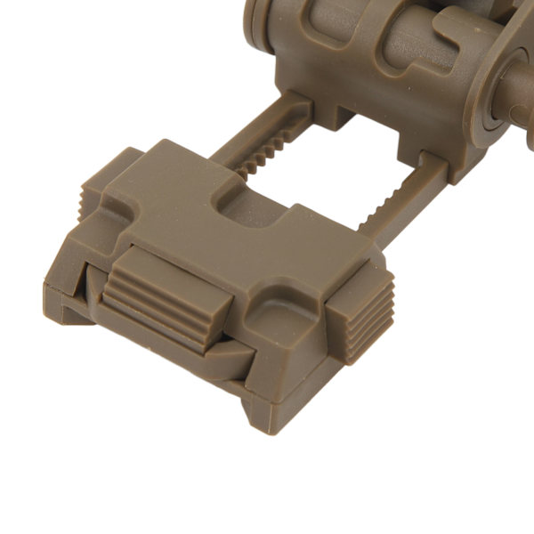 Nattesynshjelm Montering Foldbar Justerbar Enkel Betjening Bred Kompatibilitet Nylon NVG Montering til PVS15 PVS18 GPNVG18 Tan