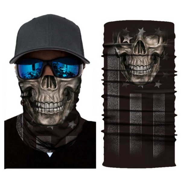 Mask Half for Dust Wind Solbeskyttelse Sømløs 3D Tube Mask