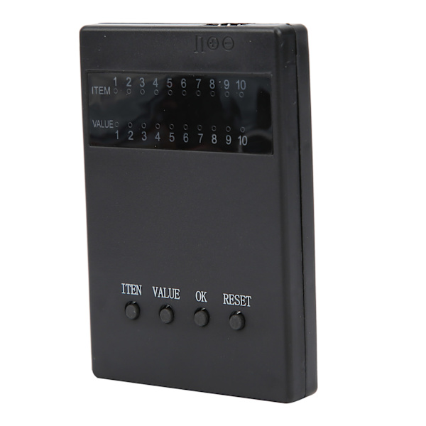 35A børsteløs ESC elektrisk hastighedsregulator programkort passer til 1/18 1/16 RC bilmodel (blå)