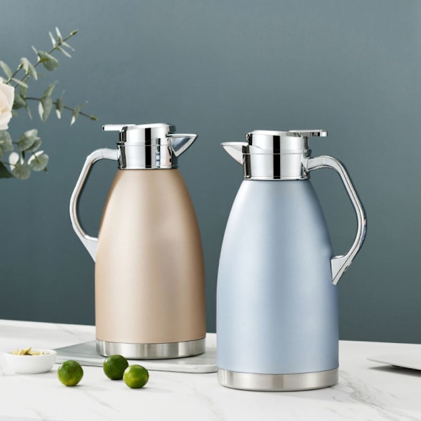 Innovativ Termoskaffebehållare, Dubbelväggig Vakuumisolering Håller Drycker Varma i Över 12 Timmar Kalla i Över 24 Timmar, För Stora Familjer Och Små Fester