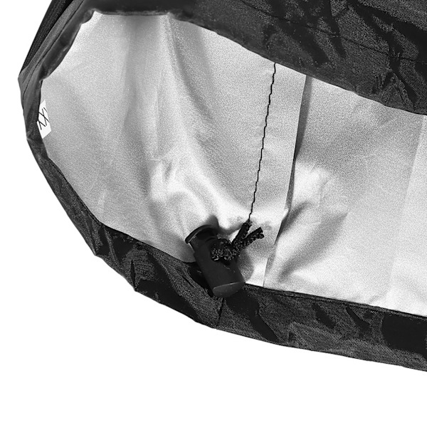 Utendørs rund grill vanntett grilltrekk grilltrekk støv regnbeskytter varm 58x76cm