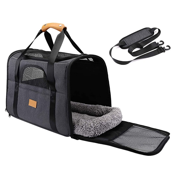 Foldable dog carrier cat carrier, pet carrier