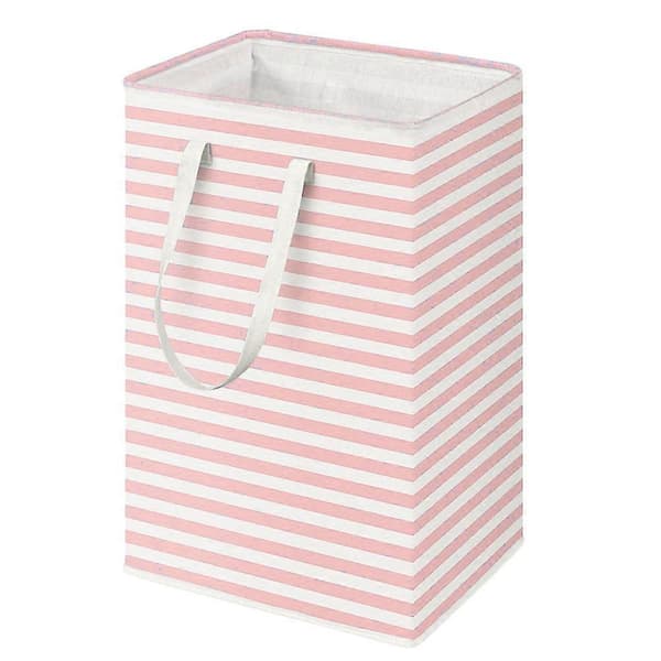 3-pack tvättkorg förvaringskorg för kläder och leksaker rosa