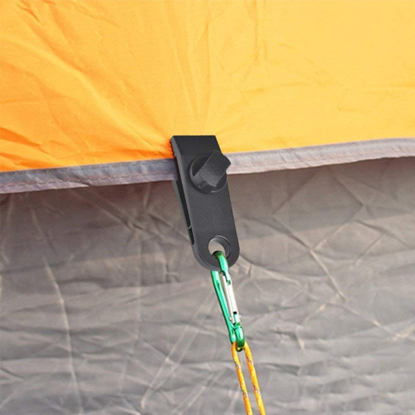 Tältklämmor med öljetter, för vattenvindregn campingresor