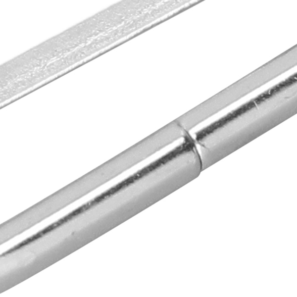 20 stk. justerbar metallspenne i rektangelform, slitesterk, falmebestandig, utsøkt, bredt bruksområde, metallspenne for klær, ryggsekk, belte, 4x38x20mm