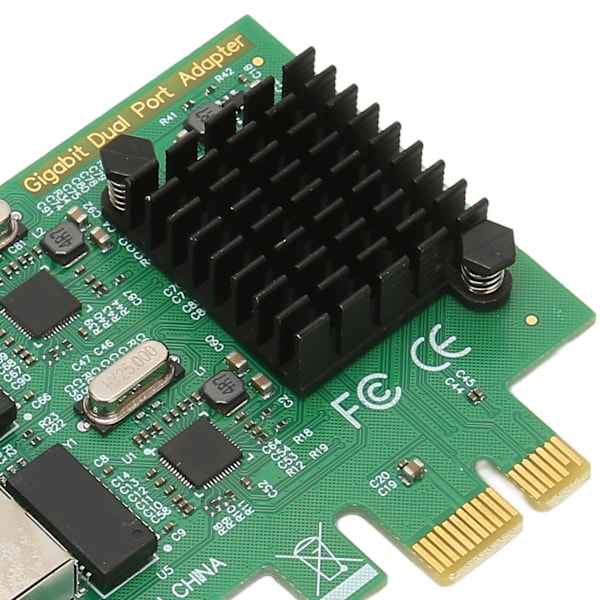 PCI E NIC Netværkskort 2-vejs RJ45 Port til RTL8111G Chipset PCIE X1 Ethernet LAN Adapter til Win til Linux til VMware