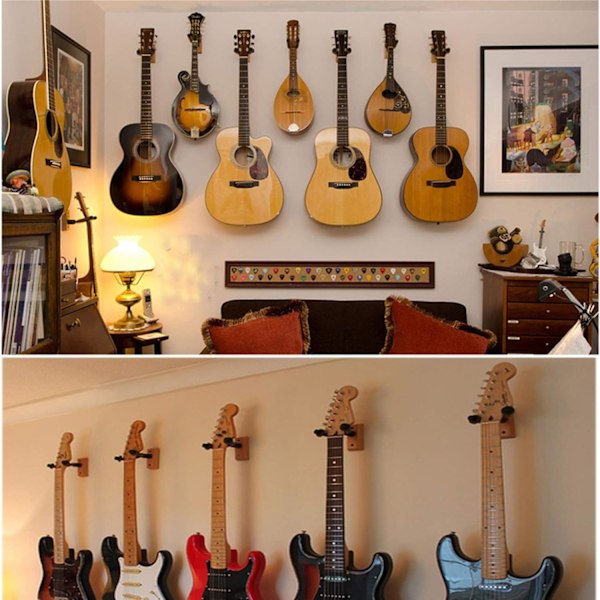 Gitarrhängare Väggkrok Hållare Stativ