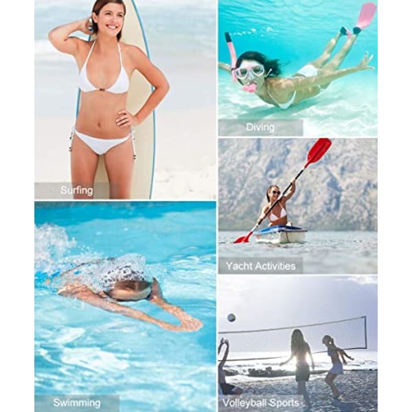 Naisten bikini-uimapuku, kolmionauhariimu, kaksiosainen