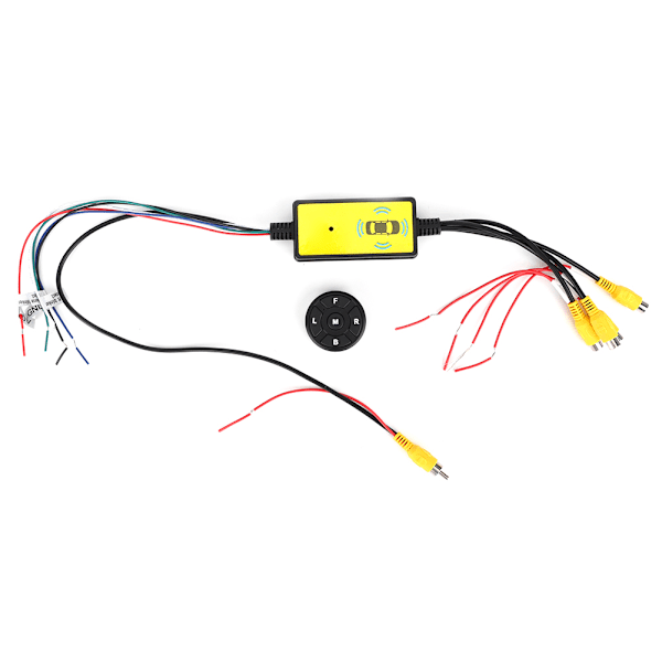 Intelligent Car Video Switcher Converter  4 Input 1 Output Switch Video System Auto Parts