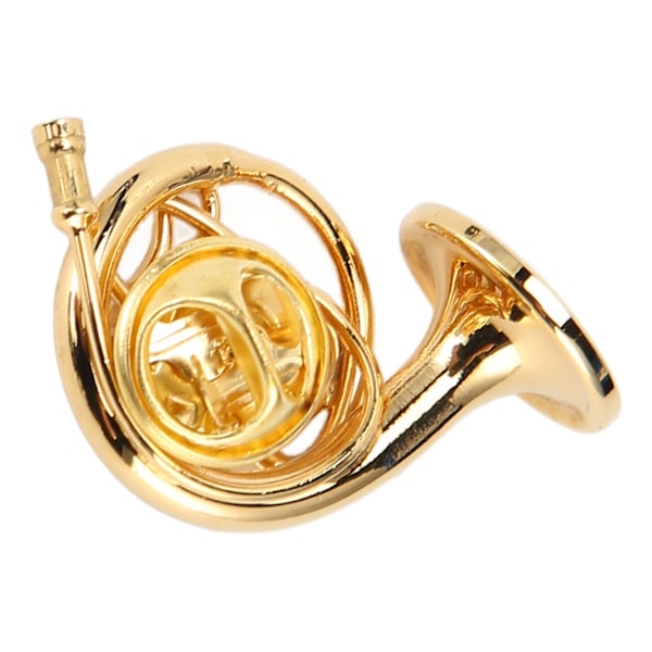 Miniature Fransk Horn Guld Farve Eksklusiv Elegant Holdbar Metal Høj Simulation Mini Fransk Horn Model til Bord Hylde