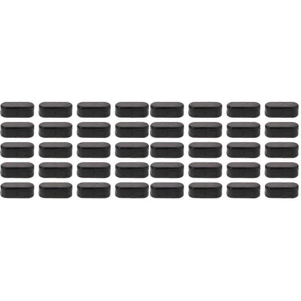 Vertikal persiennklämma plastkoppling för rullgardin 50-pack