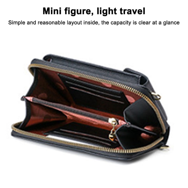 Læder Blokerende Crossbody