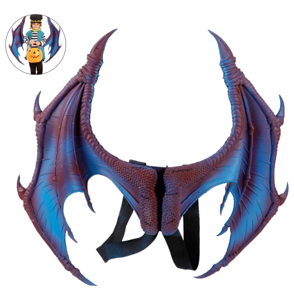 Dragon Wings Bat Wing Halloween Mardi Gras Dæmon kostume